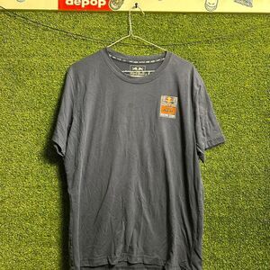 Ktm Men's Navy and Blue T-shirt